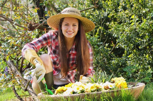 Planning a landscape garden layout