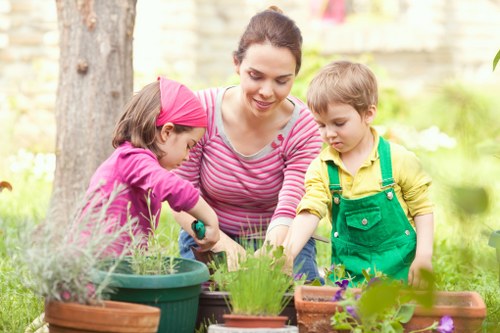 Healthy green lawn maintained by experts in Crouch End